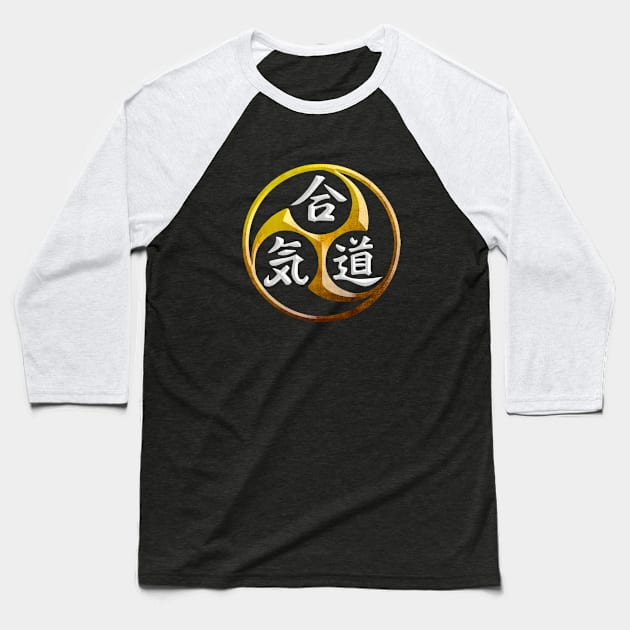 Aikido Baseball T-Shirt by Mikentura